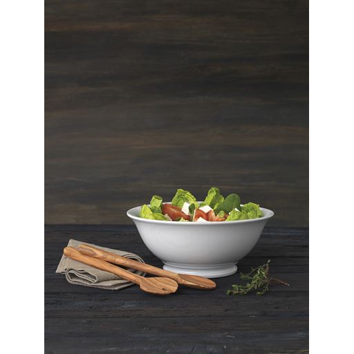 Pillivuyt Nr. 8 Salatskål, Hvid, Ø22 cm