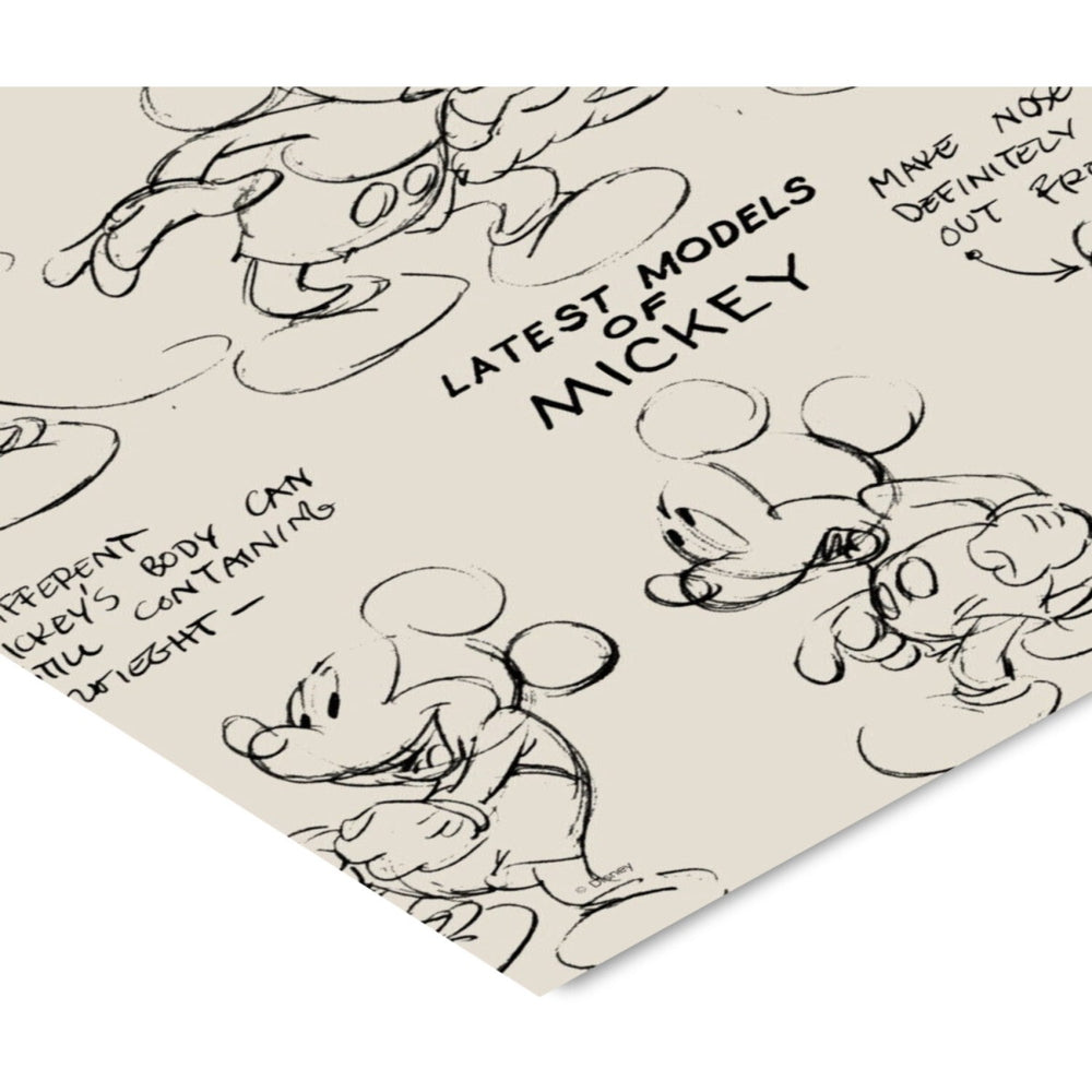 Køb Poster & Frame Disney - Latest Models Of Mickey