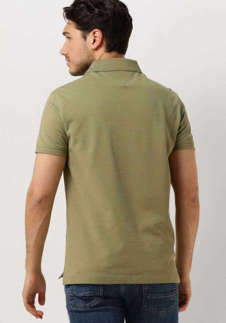 TOMMY HILFIGER olijf tommy hilfiger polo 1985 slim polo