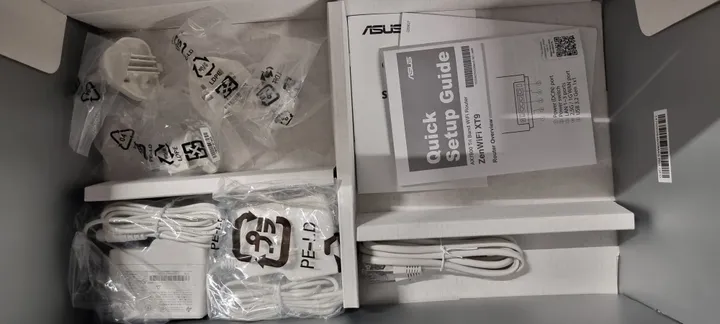 [OUTLET] - ASUS ZenWiFi XT9 - Wi-Fi-system (2 routere) - op til 5700 sq.ft - mesh - GigE, 2.5 GigE - Wi-Fi 6 - Tri-Band