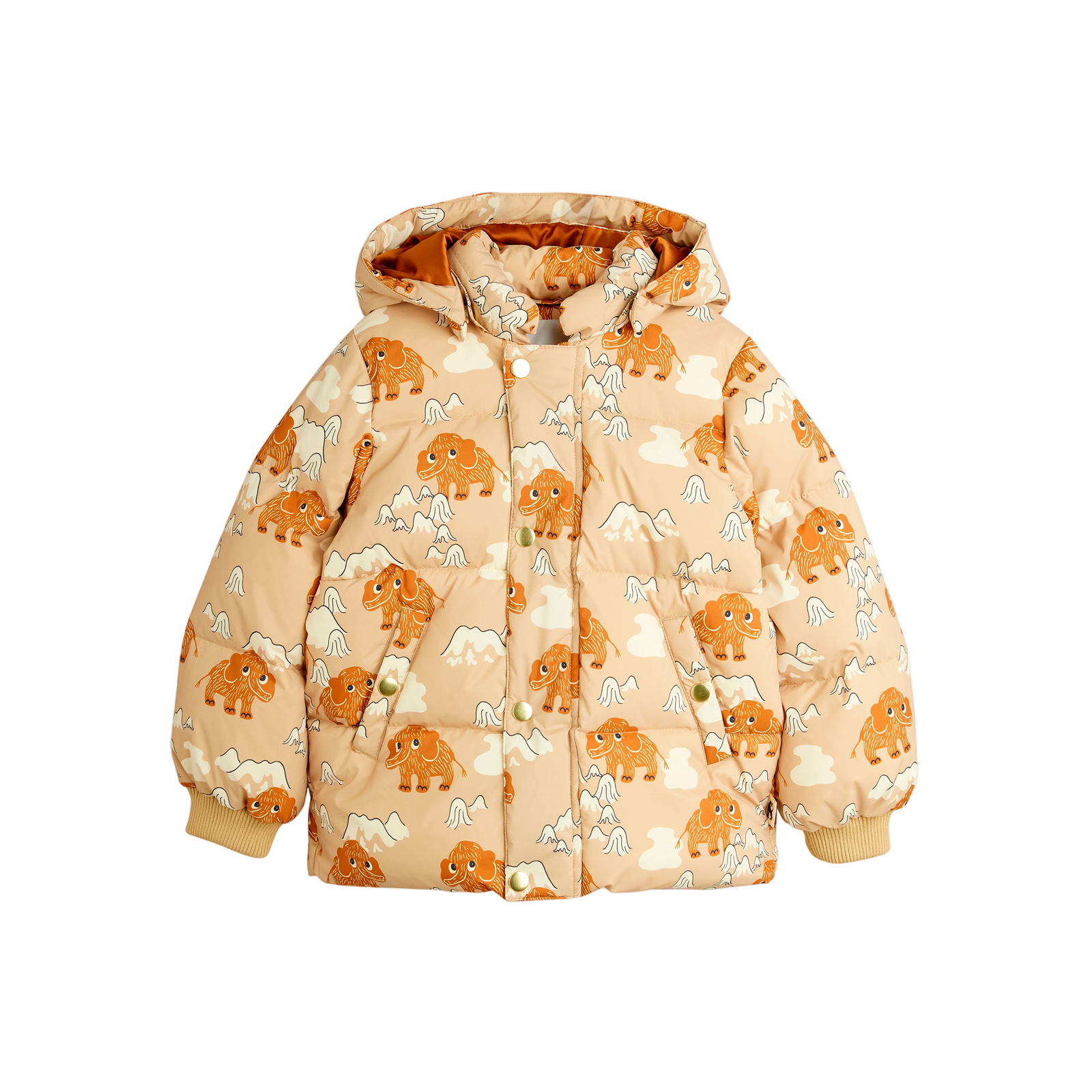 Winterjacke Mammoths Beige