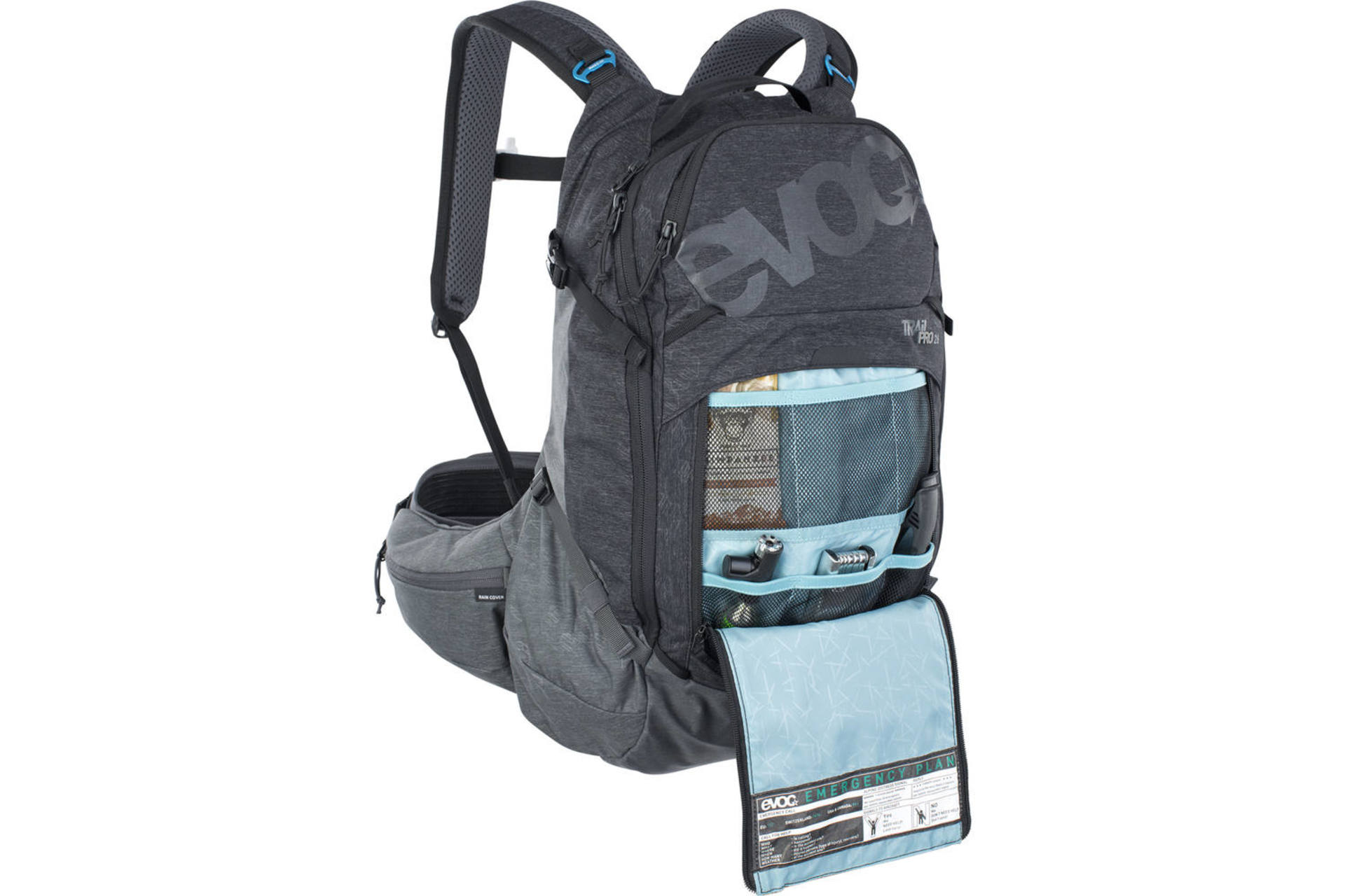 Evoc Trail Pro 26L Dagrugzak Zwart/Grijs
