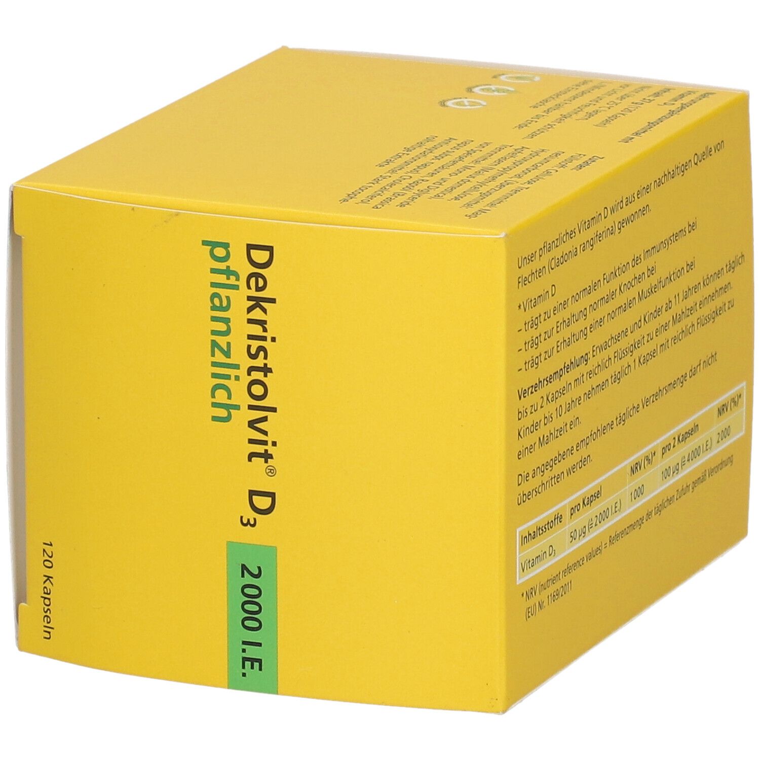 Dekristolvit® D3 2000 I.E pflanzlich