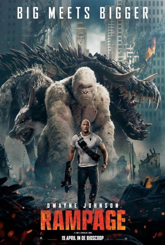 Rampage - Big Meets Bigger - 4k Ultra Hd Blu-ray - Actie & Avontuur