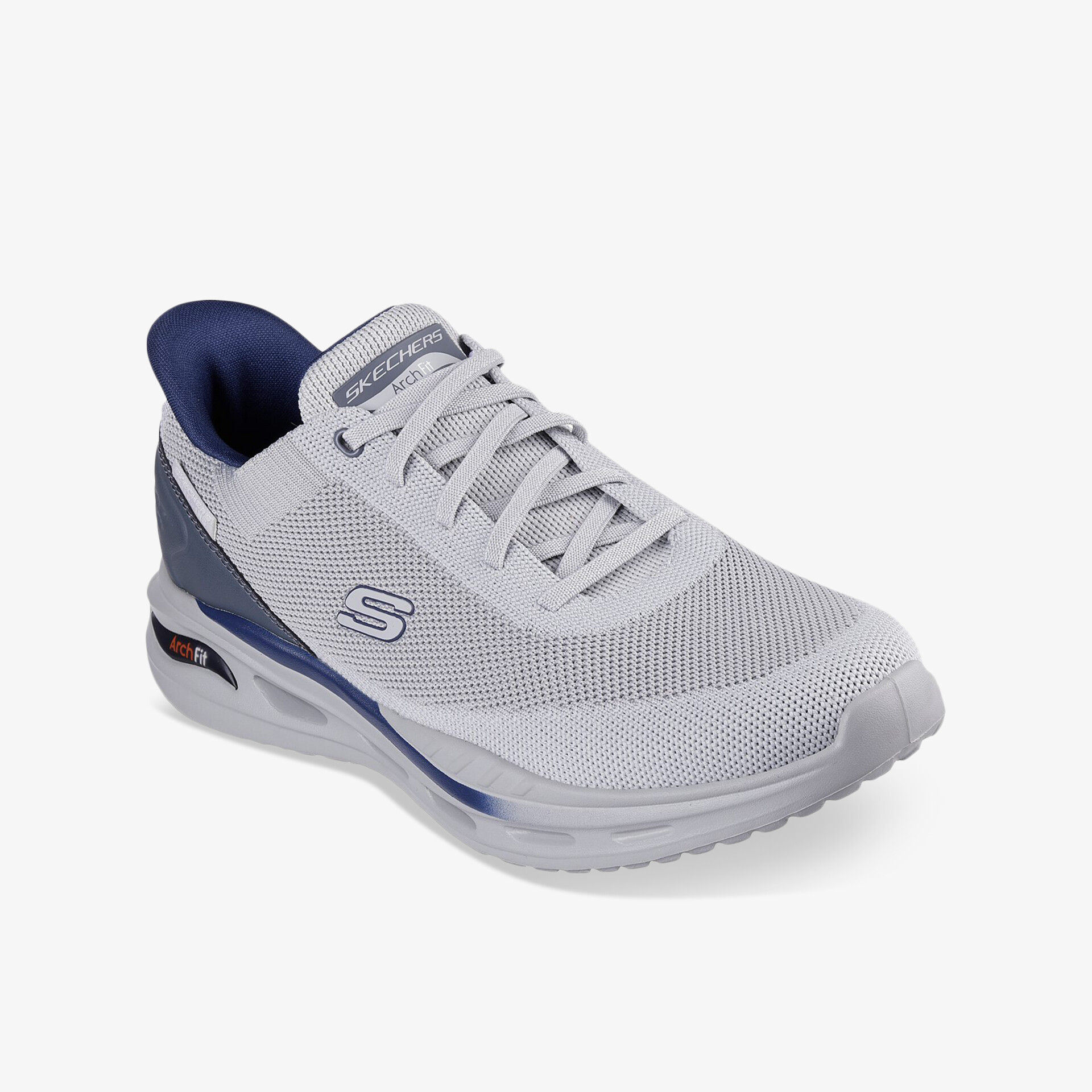 SKECHERS ARCH FIT ORVAN Herren Sneaker Low grau