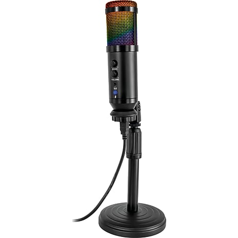 Nox Harmony gaming mikrofon med LED-lys