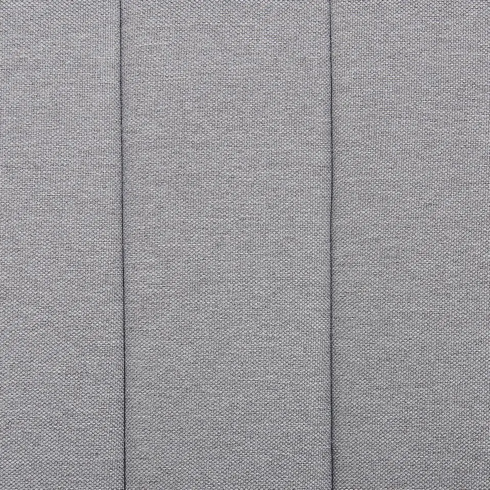 POITIERS - Tweepersoonsbed - Lichtgrijs - 140 x 200 cm - Polyester