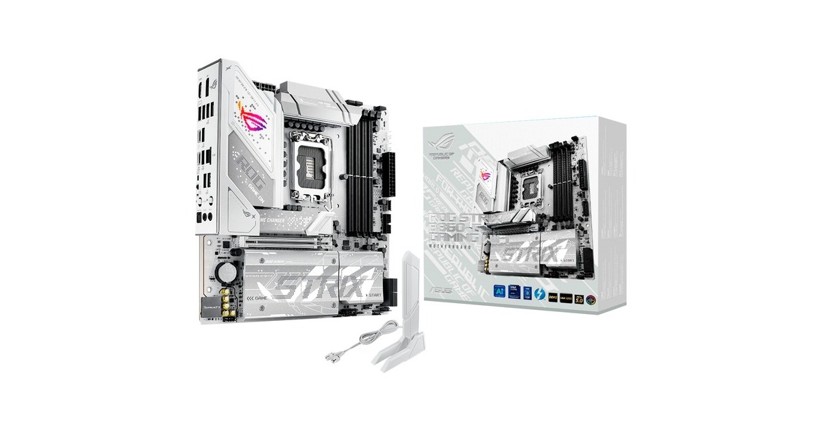ASUSROG STRIX B860-G GAMING WIFI socket 1851 moederbord  (RAID, 2.5 Gb-LAN, Wi-Fi 7, BT, Sound, µATX)