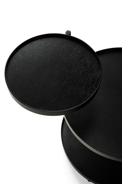 Ethnicraft Swivel bijzettafel 54x49