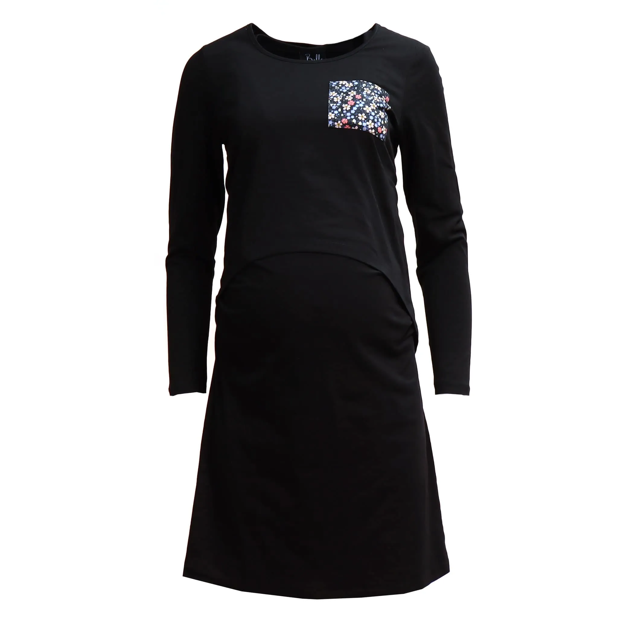 Bella Maternité Robe avec Poche Maternité