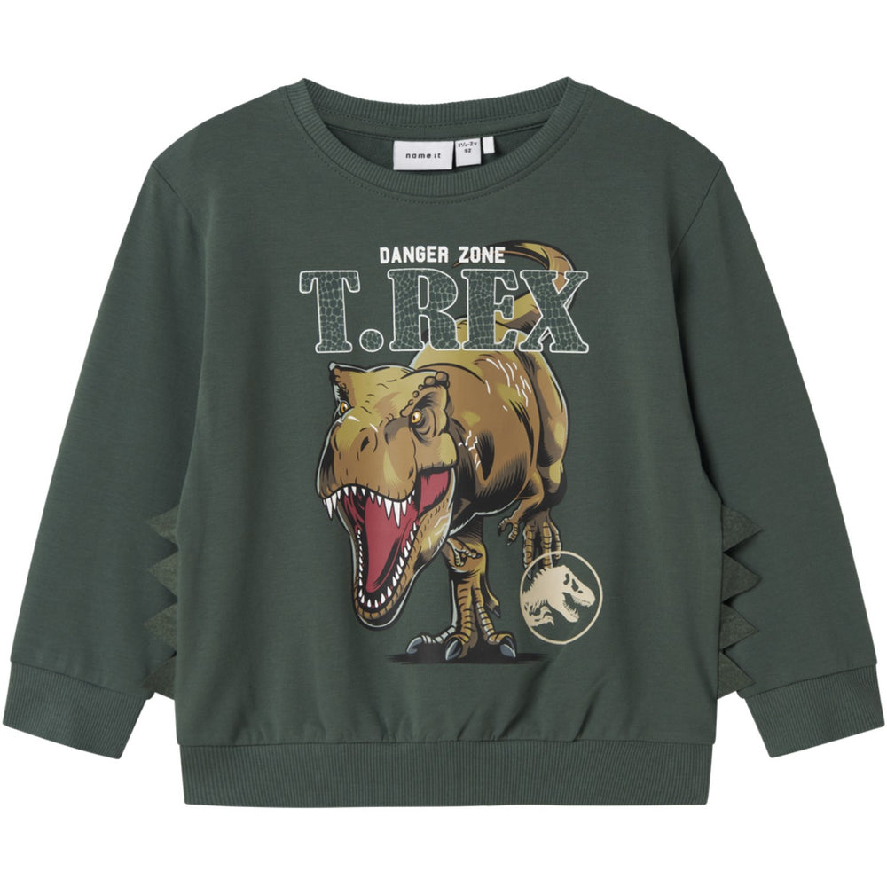Køb Name It Garden Topiary Nmmjaba Jurassic Nreg Sweat Unb Sky
