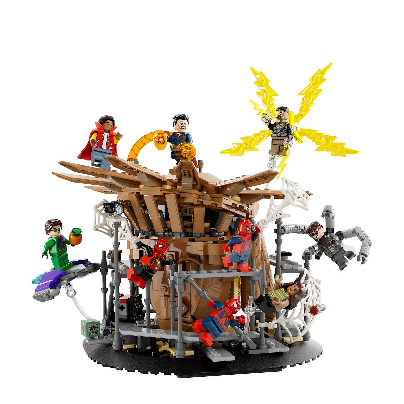 LEGO Eindstrijd No Way Home 3D Model Set with 3 Peter Parkers 76261
