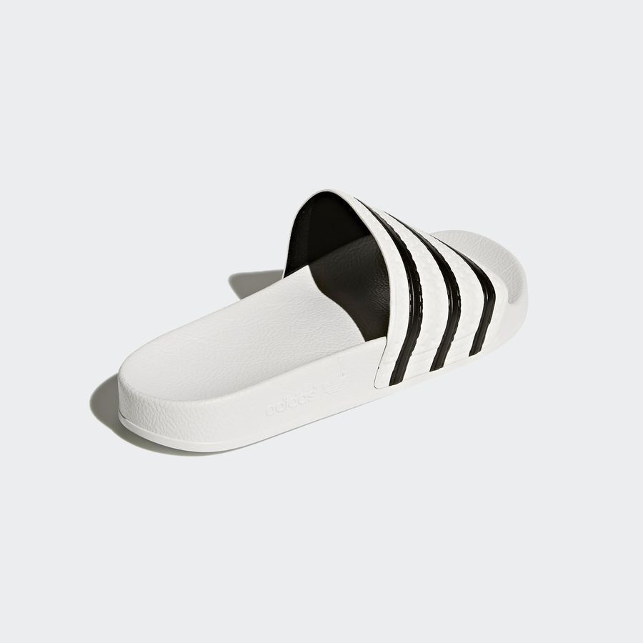 adidas Originals Claquettes adilette - Blanc/Noir