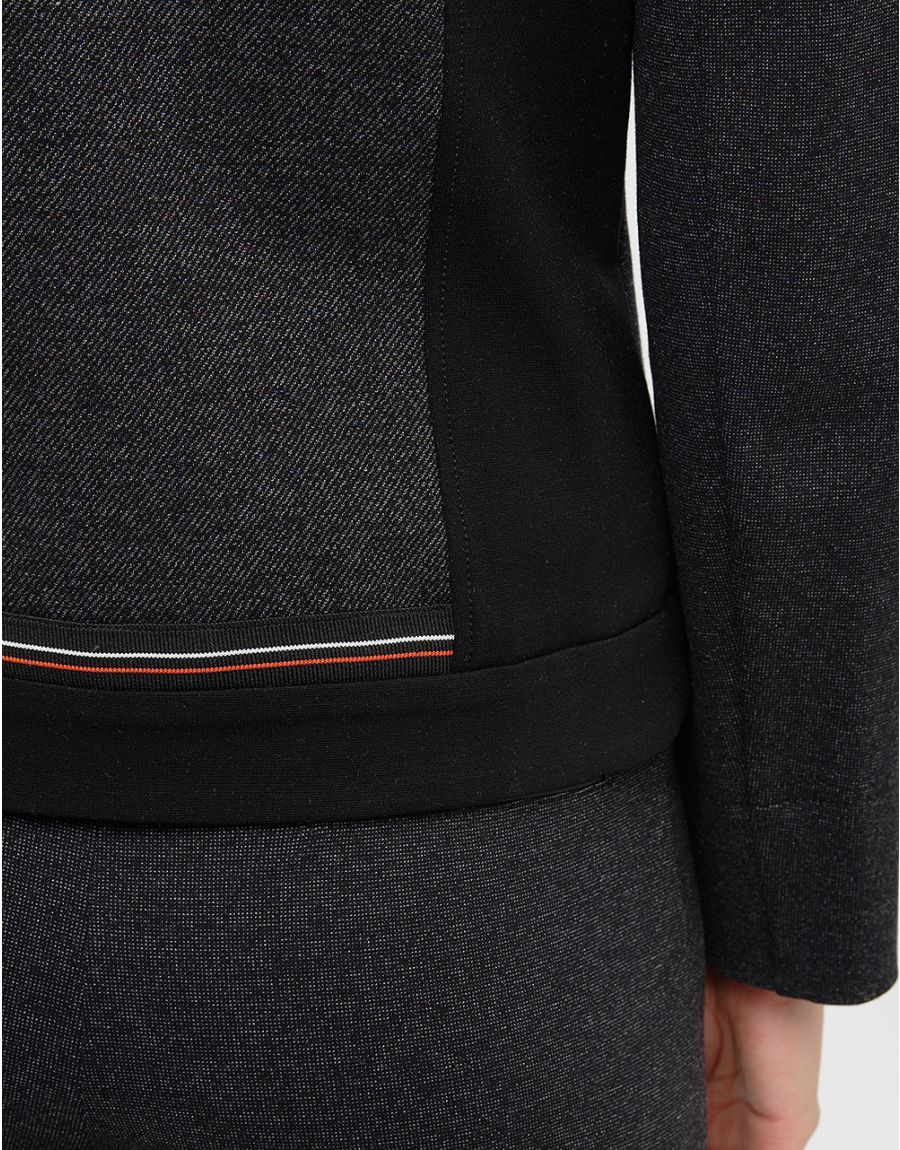 Veste maille grise