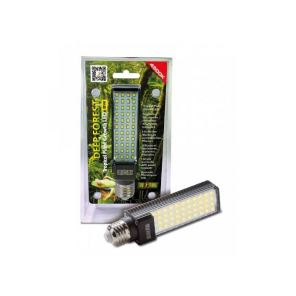 Exo Terra Lâmpada LED 8W Tropical Forest LED 8W 4500k Deep Forest