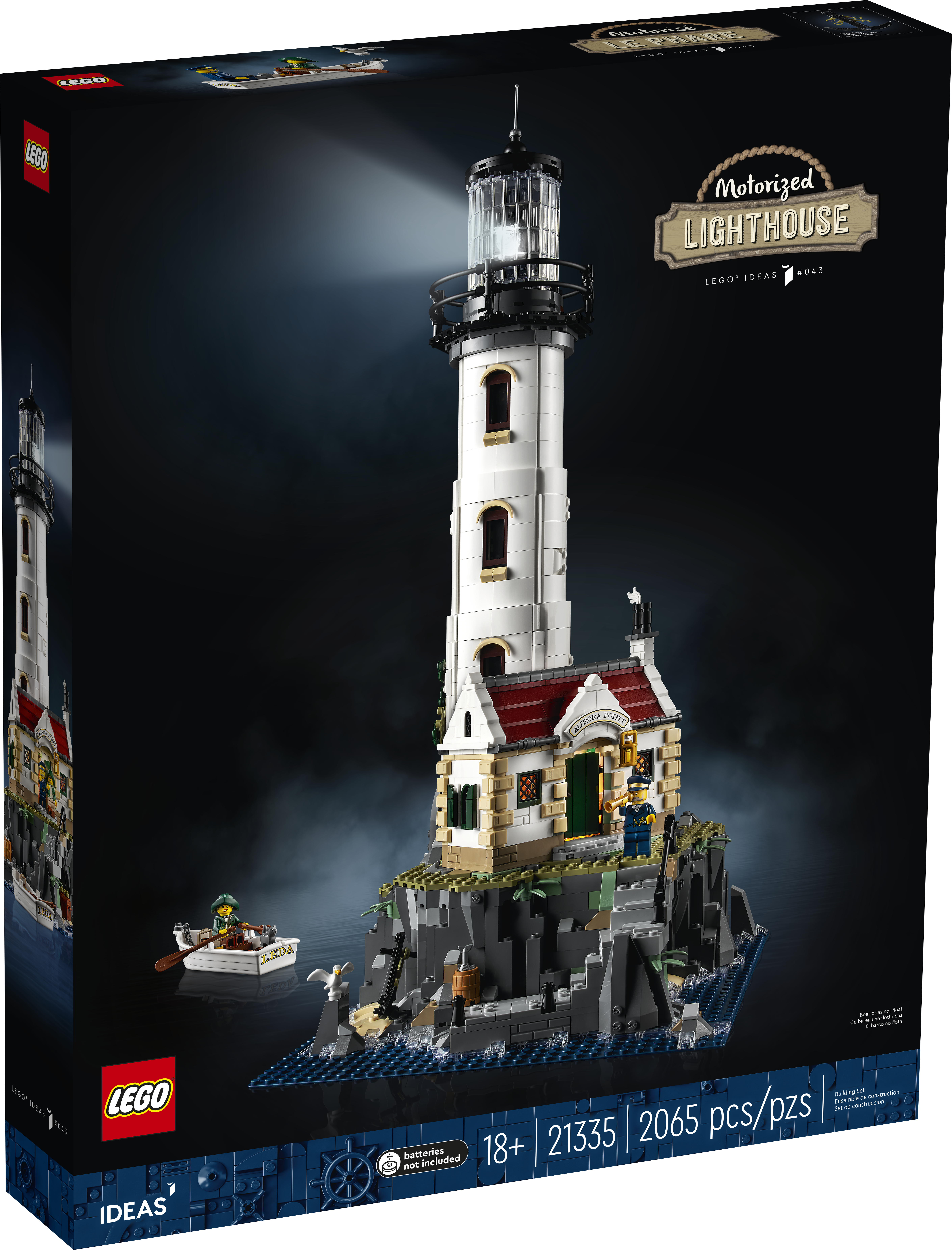 O farol motorizado 21335