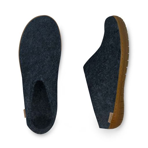 Glerups Slip-on Hjemmesko, Denim, 46