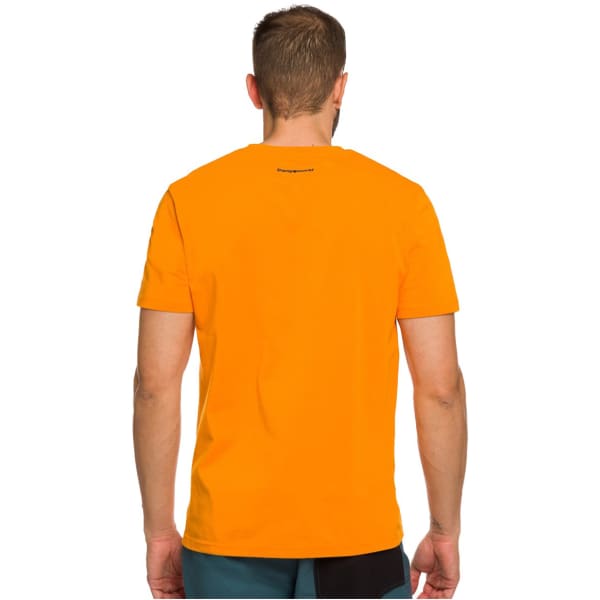 T-shirt randonnée TRANGOWORLD MOONLIGHT BRIGHT MARIGOLD