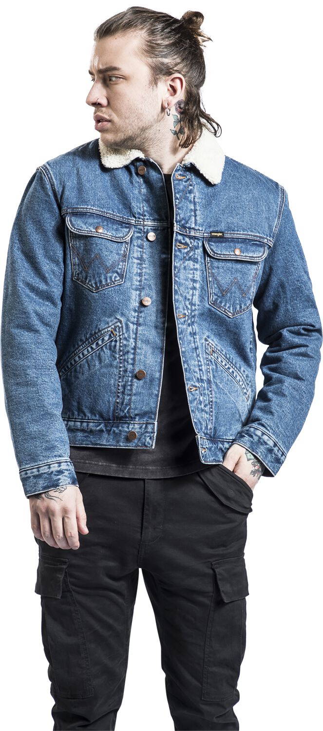 124MJ Sherpa Wranch | Wrangler Veste en Jean