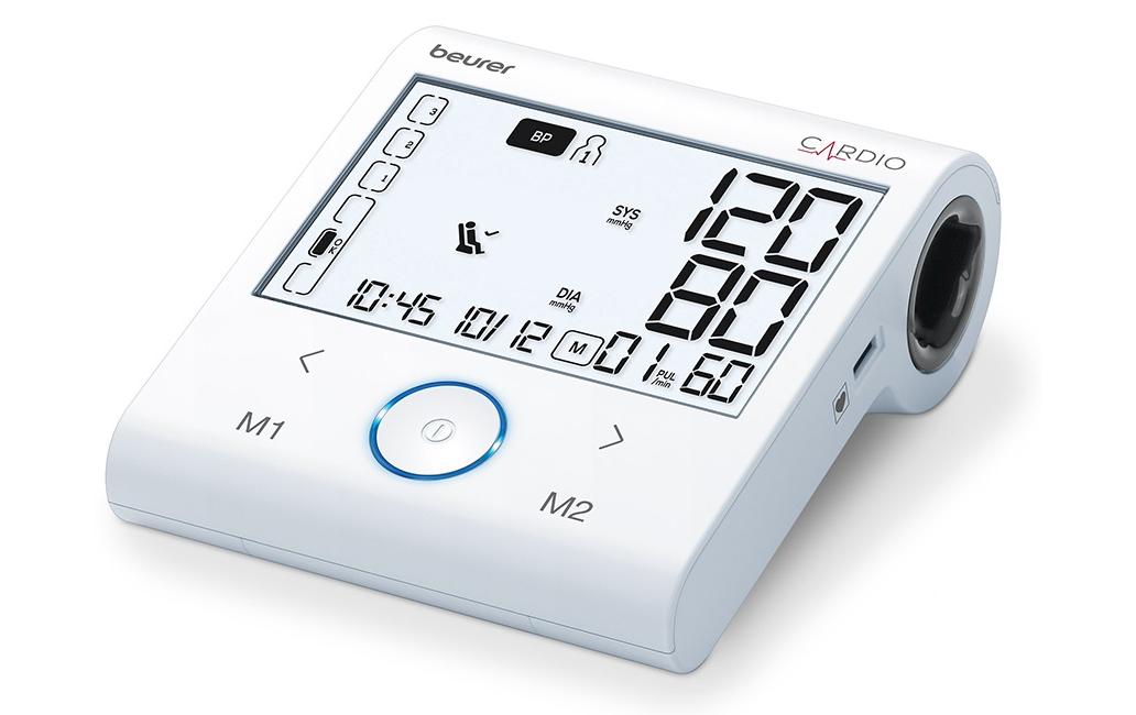 Blutdruckmessgerät BM 96 Cardio<br>Oberarm-Blutdruckmessgerät mit EKG Funktion