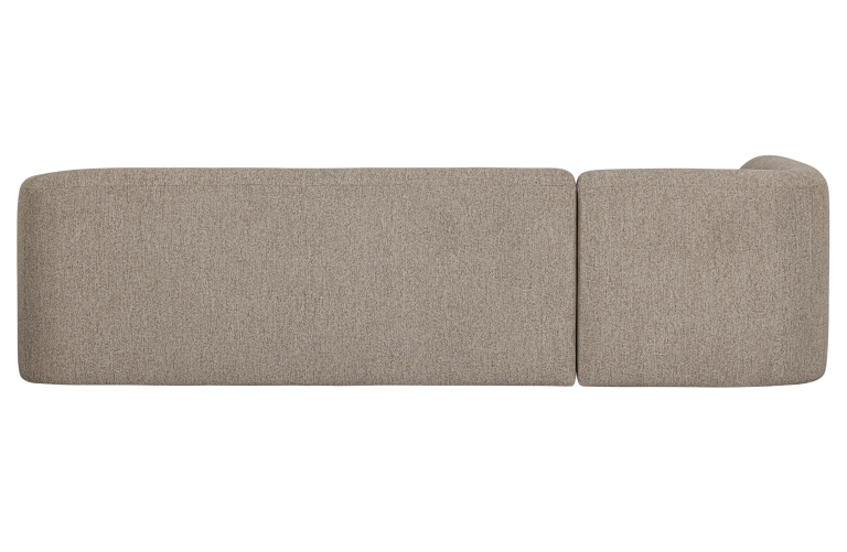 WOOOD Sloping hoekbank links pearl melange