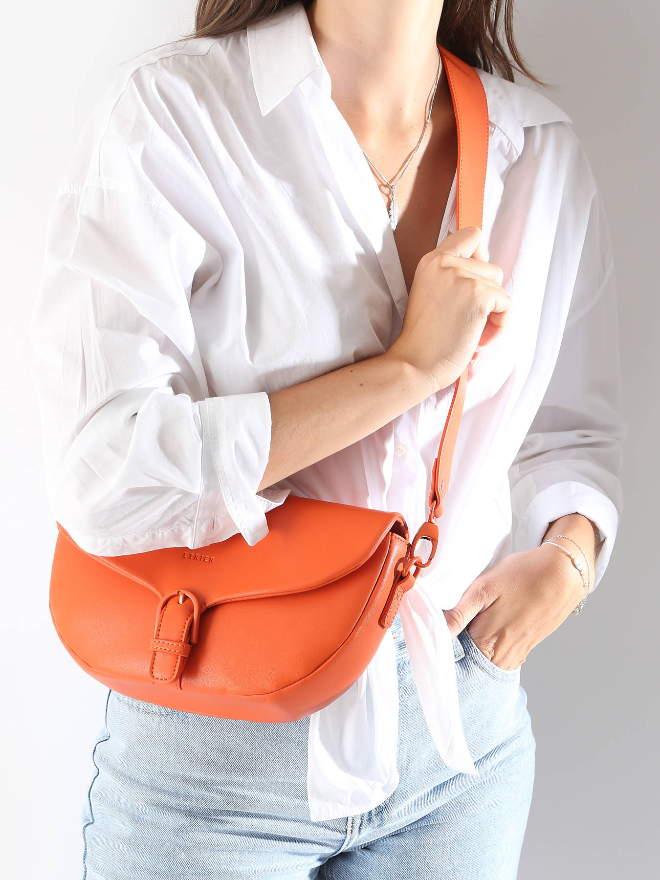 Sac bandoulire Oxer cuir ETRIER