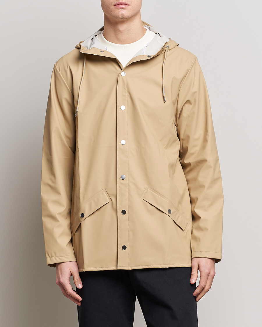 RAINS Jacket Sand