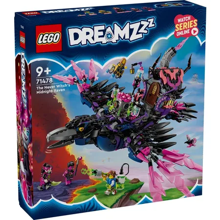 LEGO® DREAMZzz™ 71478 Der Mitternachtsrabe der Nimmerhexe