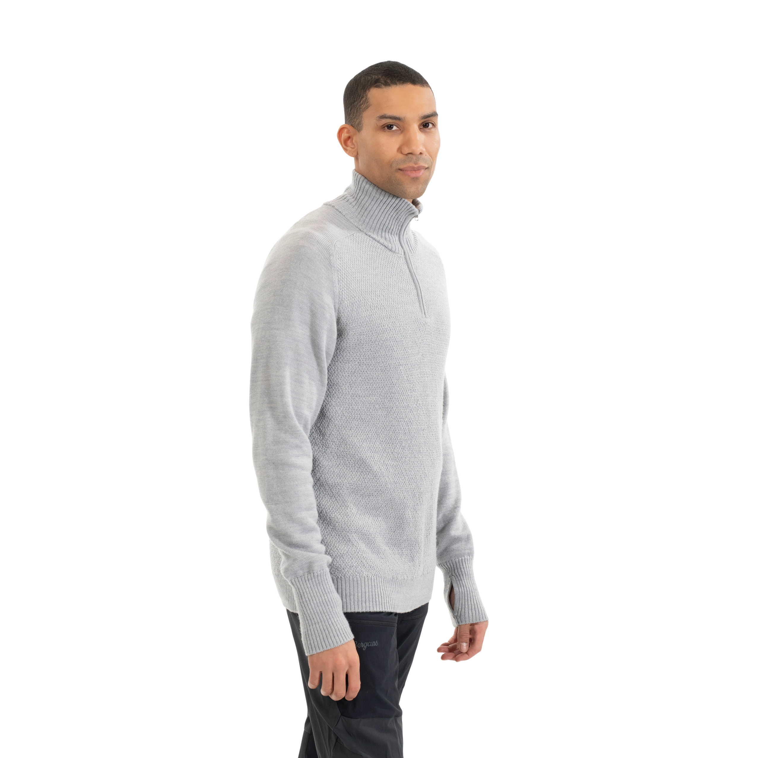 Ulriken Light Merino Jumper Men Magnesium Grey