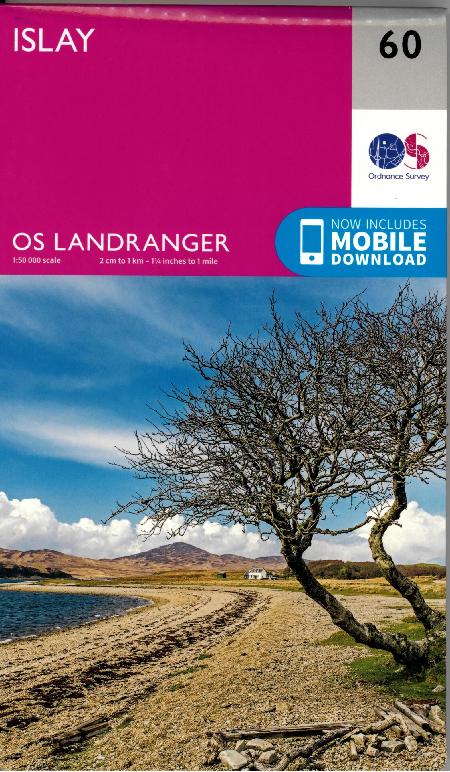 ORDNANCE SURVEY - 60 GB ISLAY 1 50 000