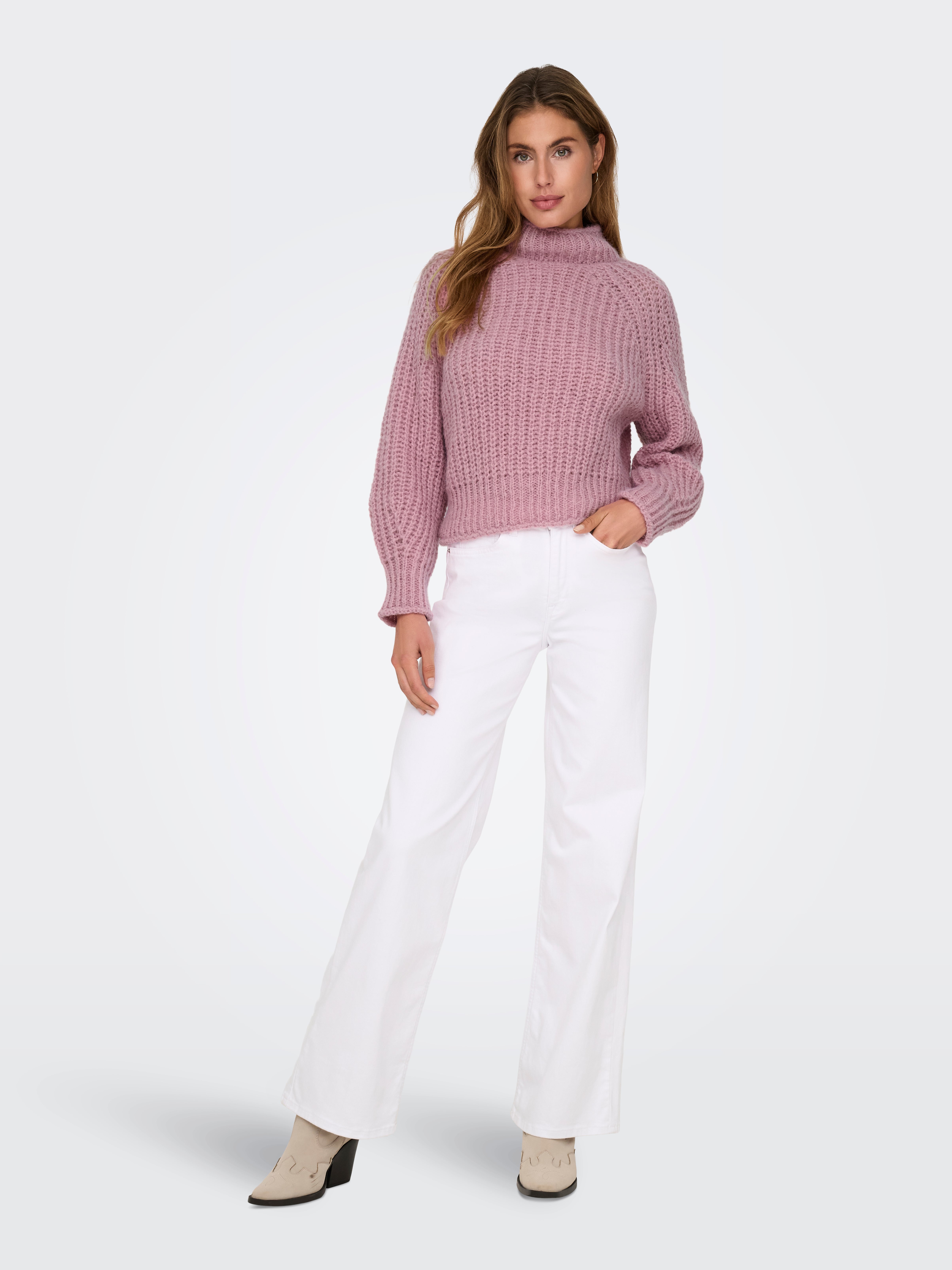 JDYASTRID Strickpullover Lilas