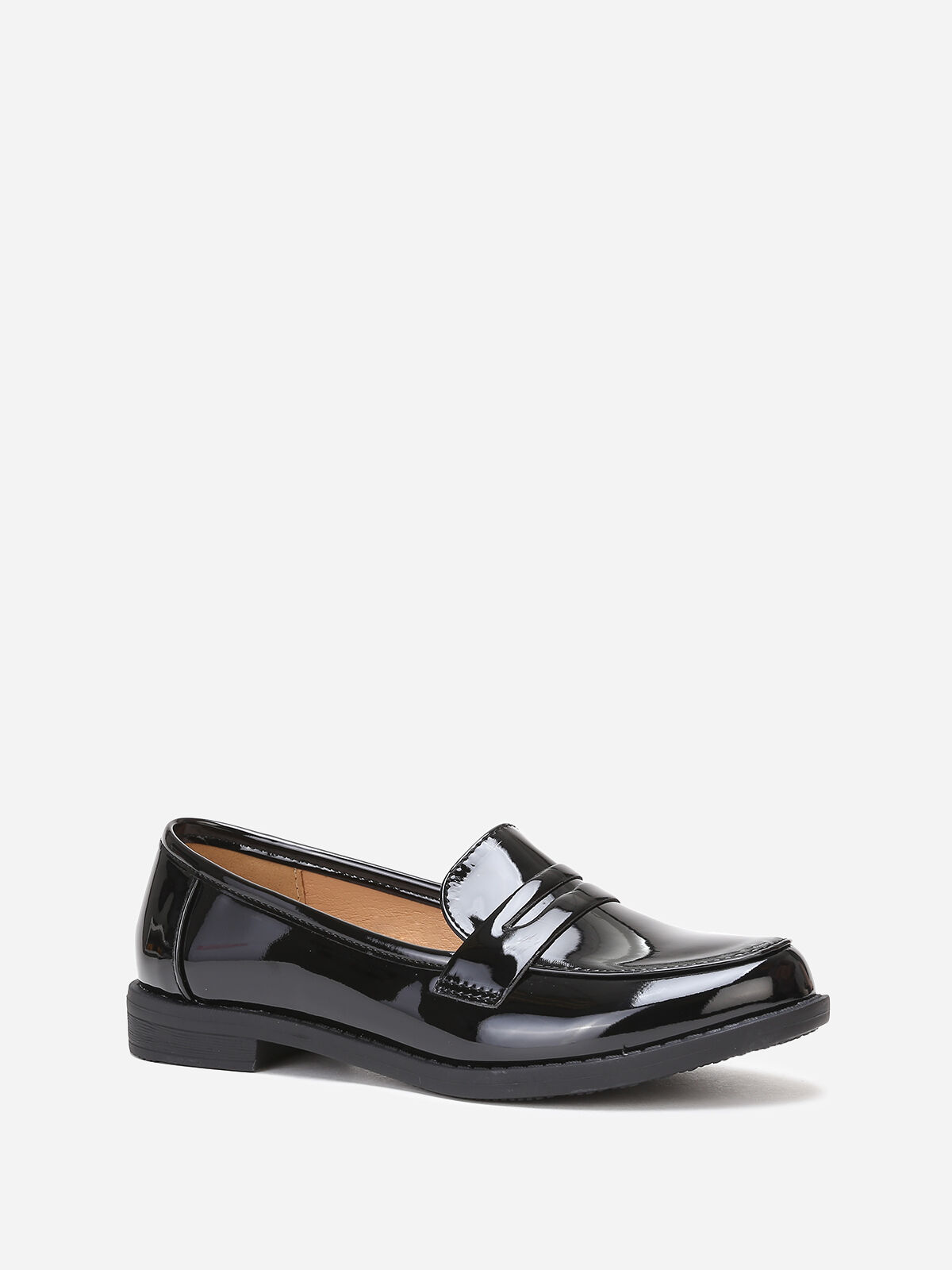 Mocassins classiques vernis- Noir