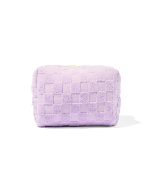 trousse à maquillage 14x21x10 tissu éponge