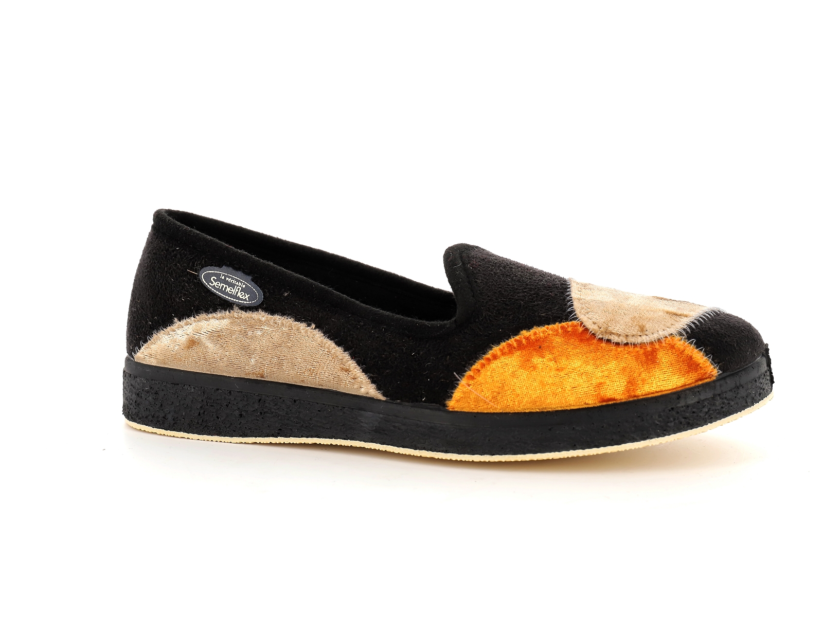 S brand-AUTRANS Textile Noir Or