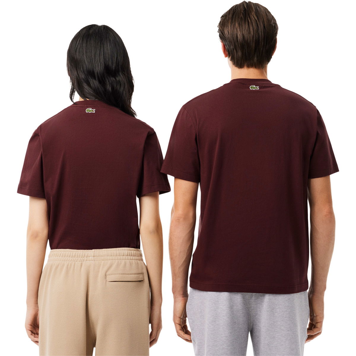 Lacoste Signature Small Print T-shirt Unisex