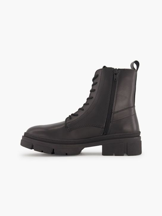 Tamaris Schnür-Stiefelette Schwarz