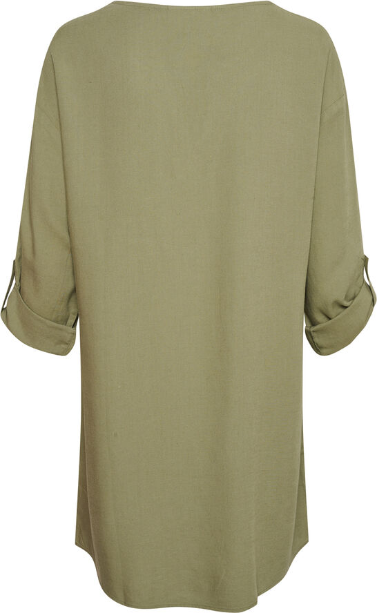 Cream CRVenta Tunic Oil green