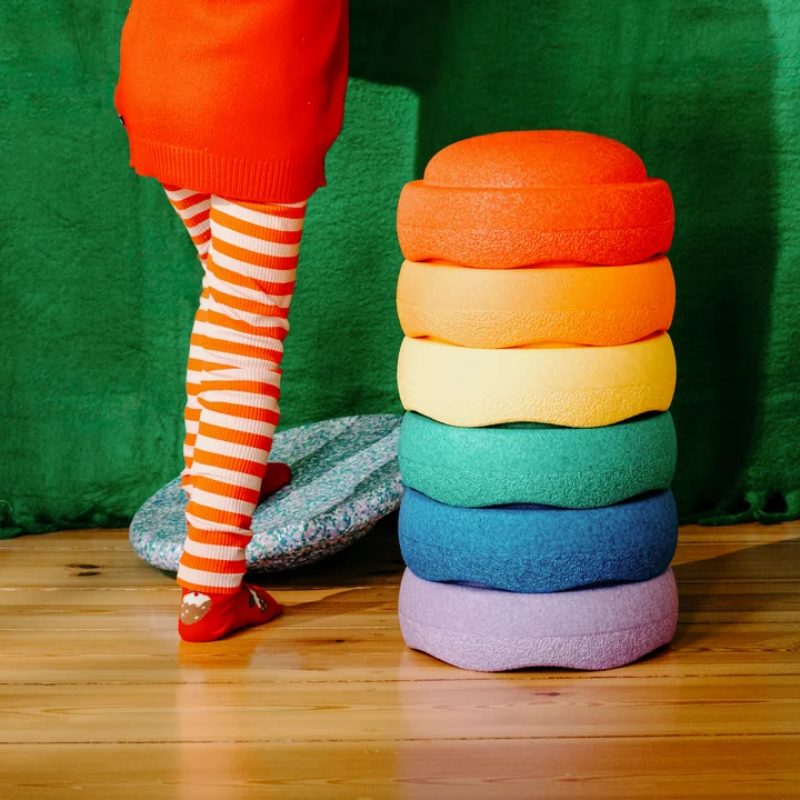 Stapelstein® - Original rainbow classic, multicolor (6er-Set)