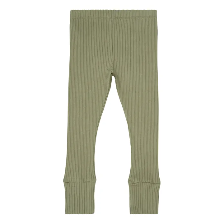 The Simple Folk Legging Côtelé Coton Bio  | Sauge