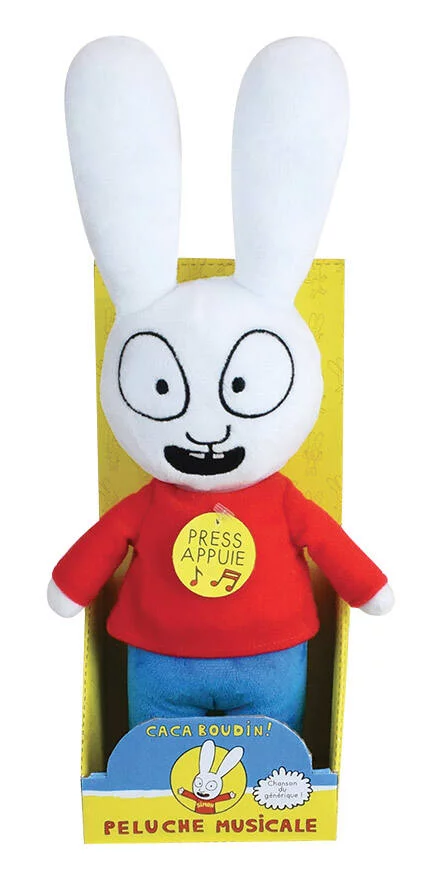ANE TROTRO - PELUCHE MUSICALE SIMON 30 CM