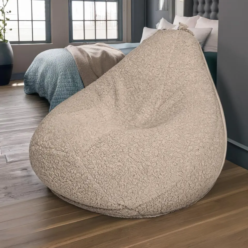 Luxe Teddy Zitzakstoel BobbelHome, Comfortabel voor in uw huis