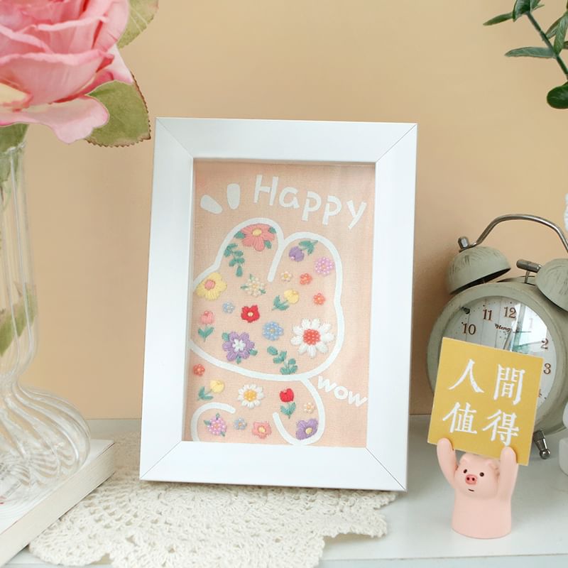 Embroidery Kingdom - DIY borduurpakket met frame-ornamenten (verschillende ontwerpen)