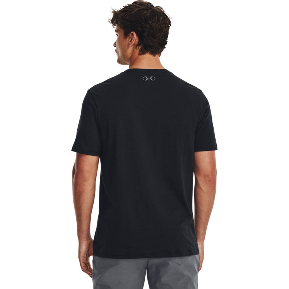Under Armour BIG LOGO FILL - Tee-shirt Homme noir