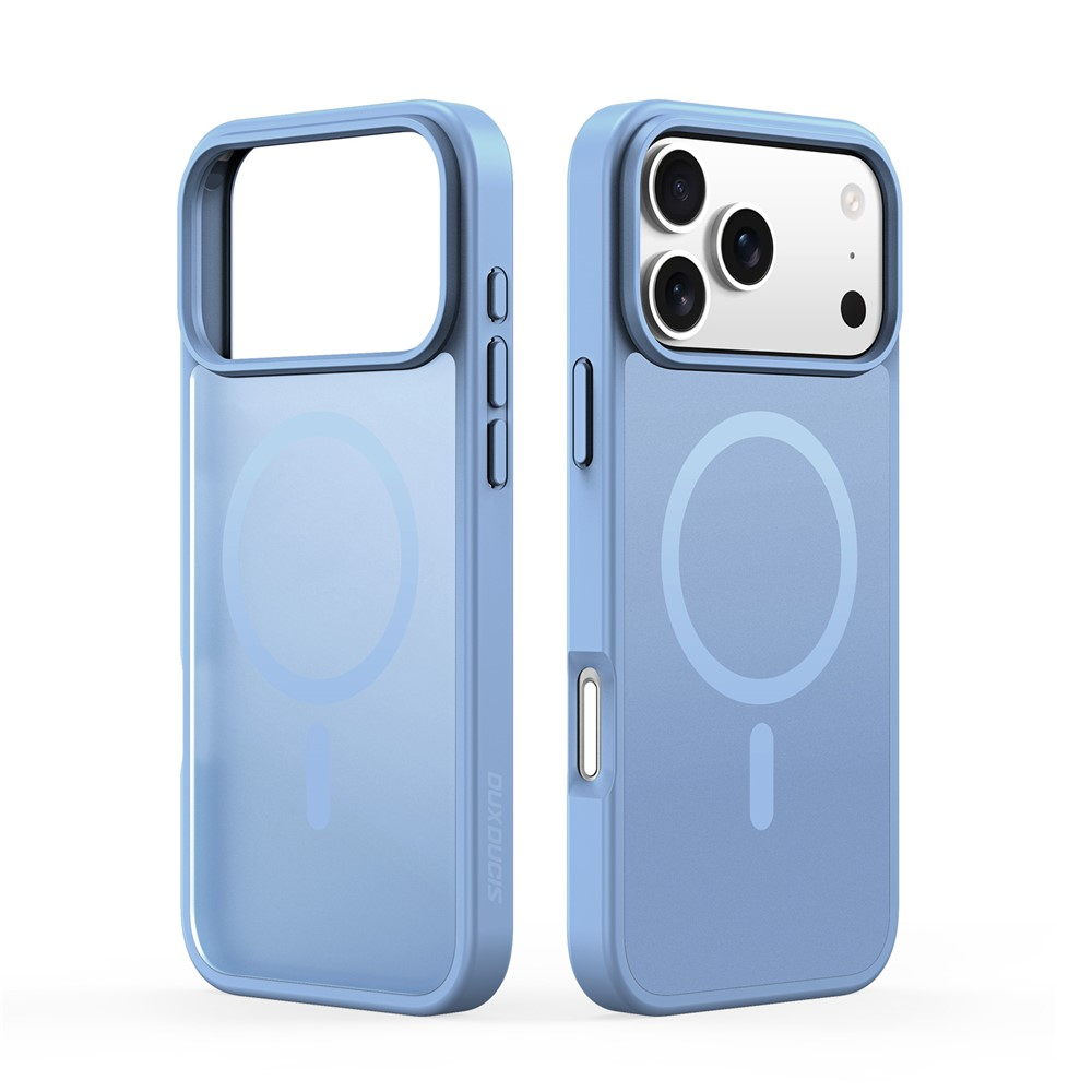 iPhone 17 Pro MagSafe Hybrid Hardcase Hülle mit TPU Bumper - Blau