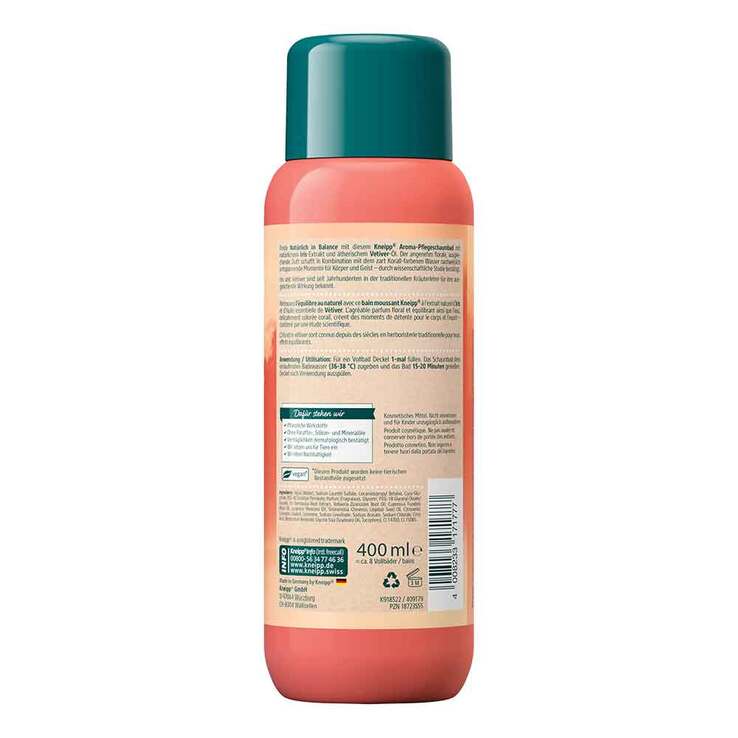 Kneipp Aroma-Pflegeschaumbad Natürlich in Balance, 400 ml