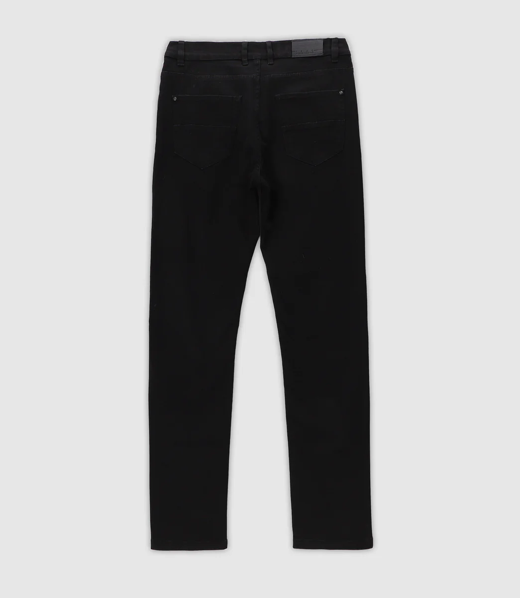 Jeans slim noir TIMEOUT