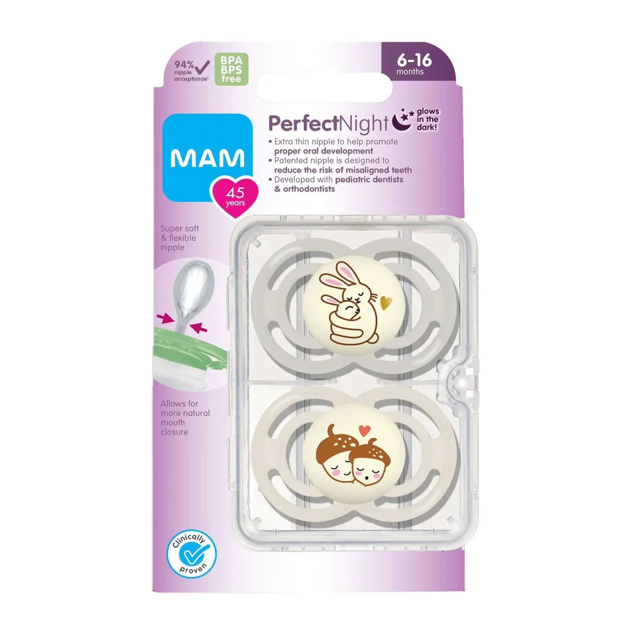 Mam Baby Suce Perfect (2) 6 Mois+