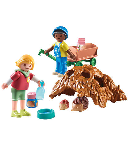 Playmobil My Life - Pflege der Igelfamilie - 71512 - 18 Teile
