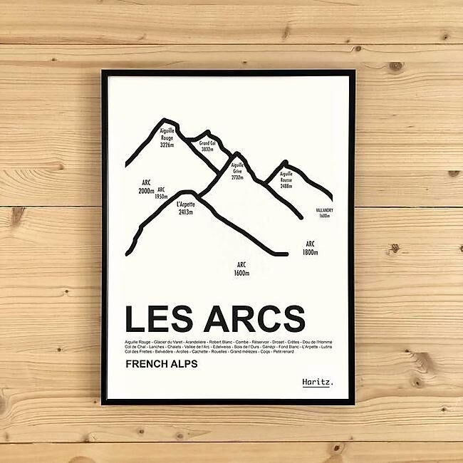 HARITZ - LES ARCS 30 X 40 CM