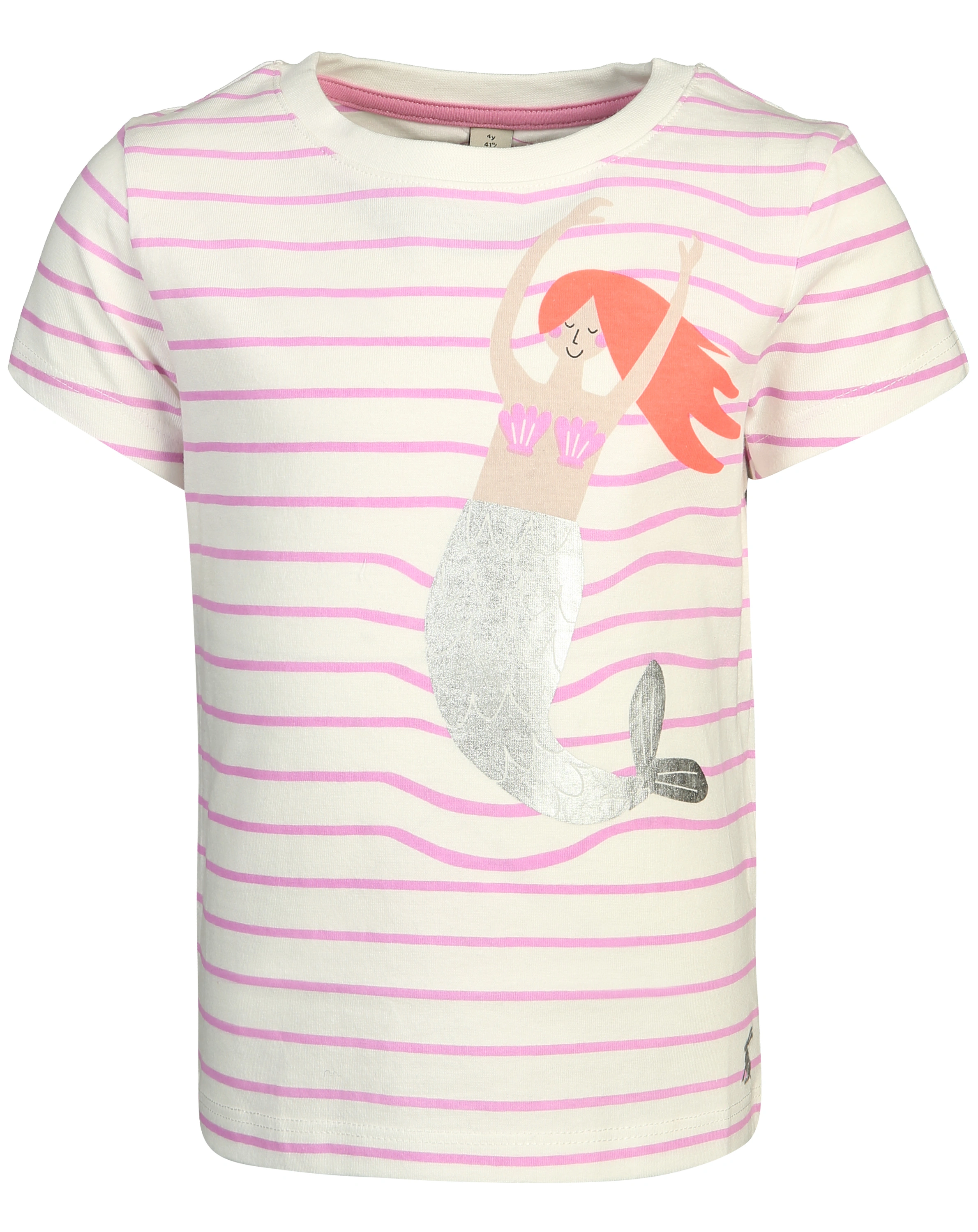 T-Shirt PIXIE – MERMAID gestreift in rosa